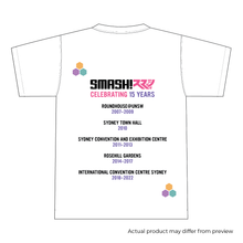 Load image into Gallery viewer, SMASH! 15th Anniversary T-Shirt